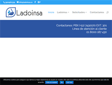 Tablet Screenshot of ladoinsa.com